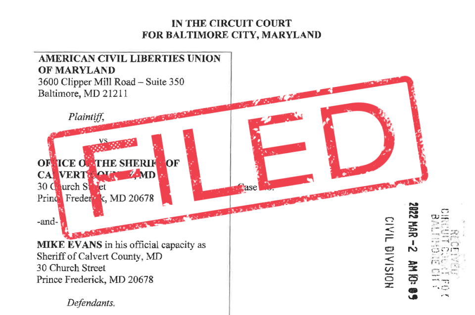 aclu lawsuit